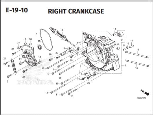 Katalog Suku Cadang Honda Vario 160