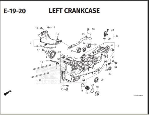 Katalog Suku Cadang Honda Vario 160