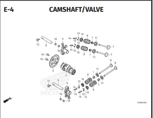 Katalog Suku Cadang Honda Vario 160