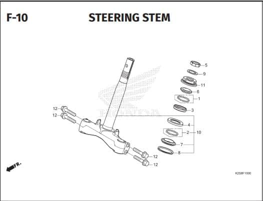 Katalog Suku Cadang Honda Vario 160