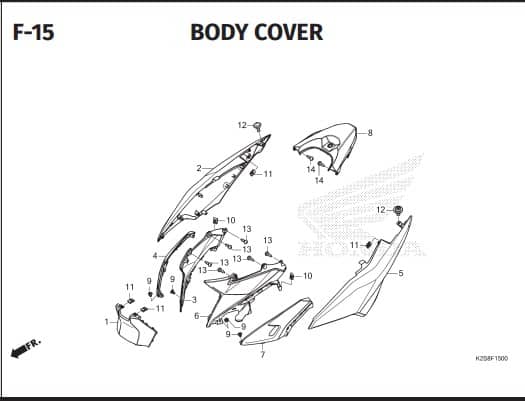 Katalog Suku Cadang Honda Vario 160