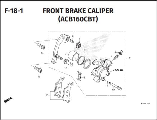 Katalog Suku Cadang Honda Vario 160