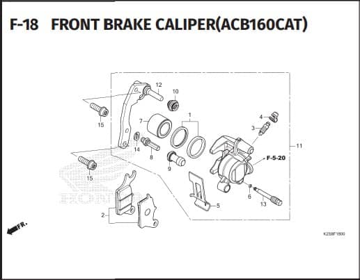 Katalog Suku Cadang Honda Vario 160