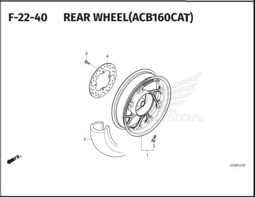 Katalog Suku Cadang Honda Vario 160