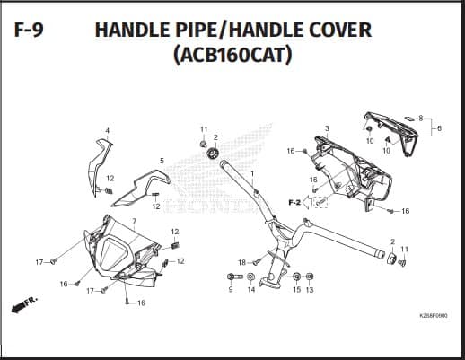 Katalog Suku Cadang Honda Vario 160
