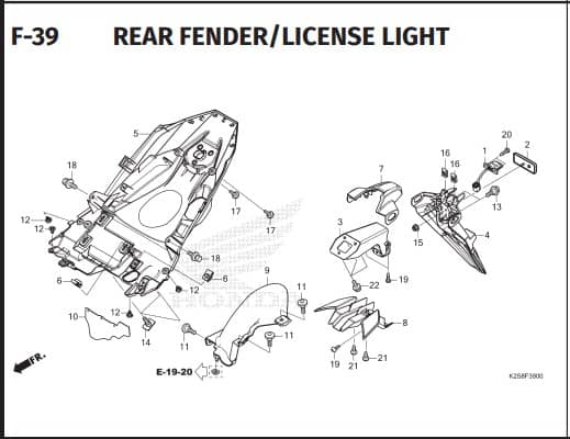 Katalog Suku Cadang Honda Vario 160