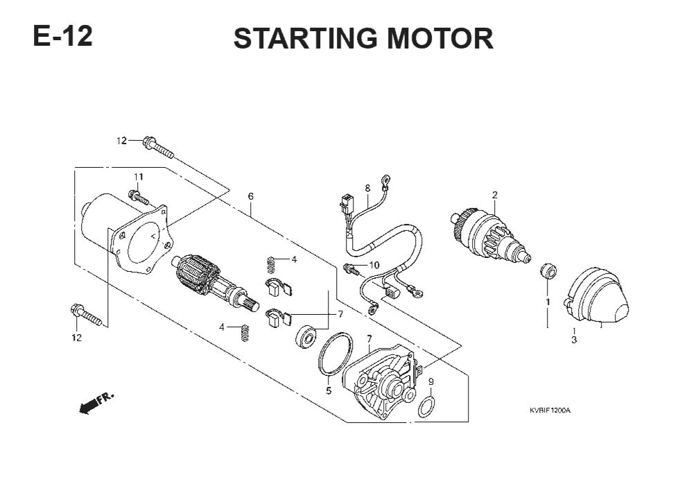 Katalog Suku Cadang Honda Vario Techno