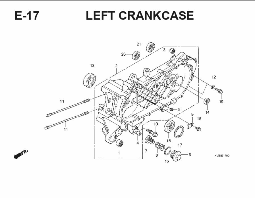 Katalog Suku Cadang Honda Vario Techno