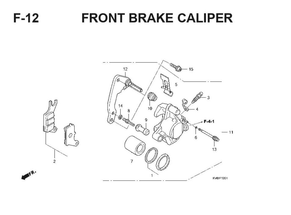 Katalog Suku Cadang Honda Vario Techno