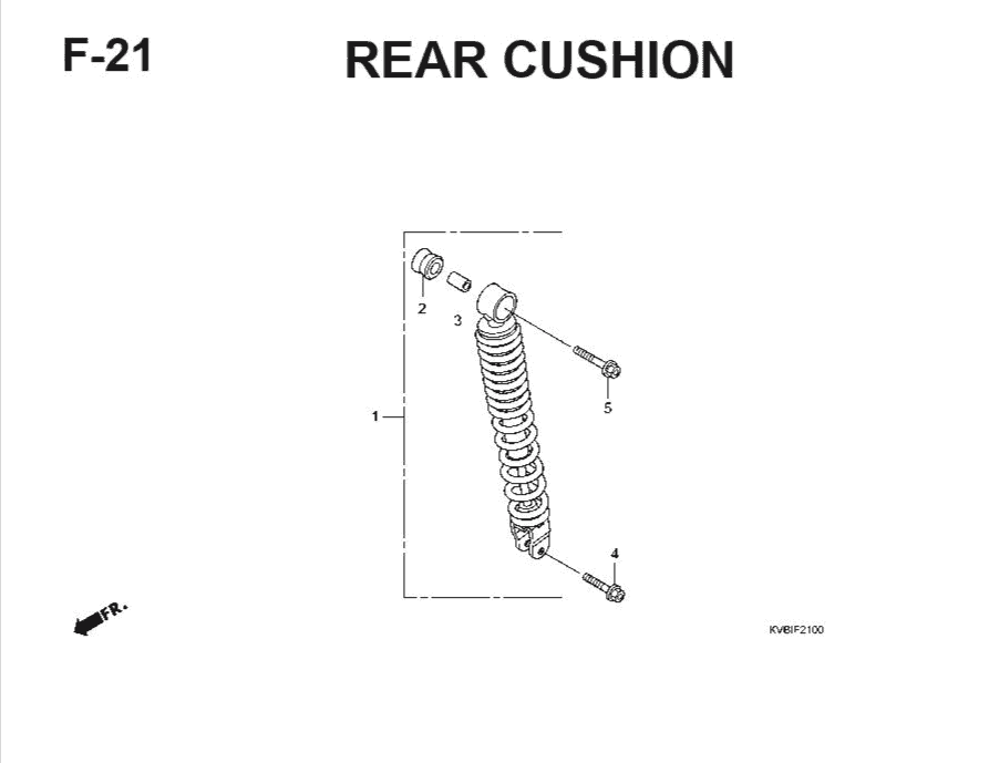 Katalog Suku Cadang Honda Vario Techno