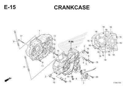 Katalog Suku Cadang Honda Verza 150 K18