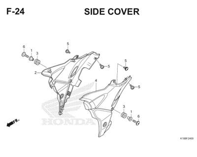 Katalog Suku Cadang Honda Verza 150 K18