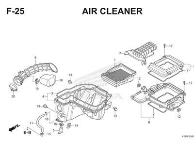 Katalog Suku Cadang Honda Verza 150 K18