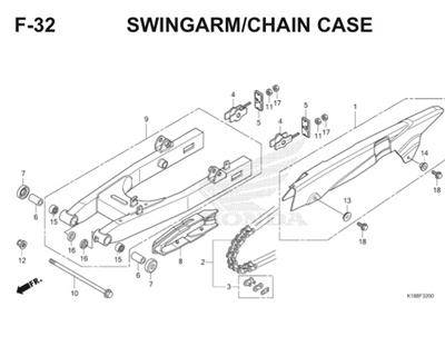 Katalog Suku Cadang Honda Verza 150 K18