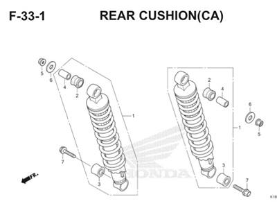 Katalog Suku Cadang Honda Verza 150 K18