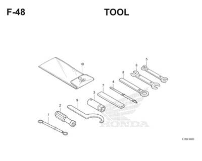 Katalog Suku Cadang Honda Verza 150 K18