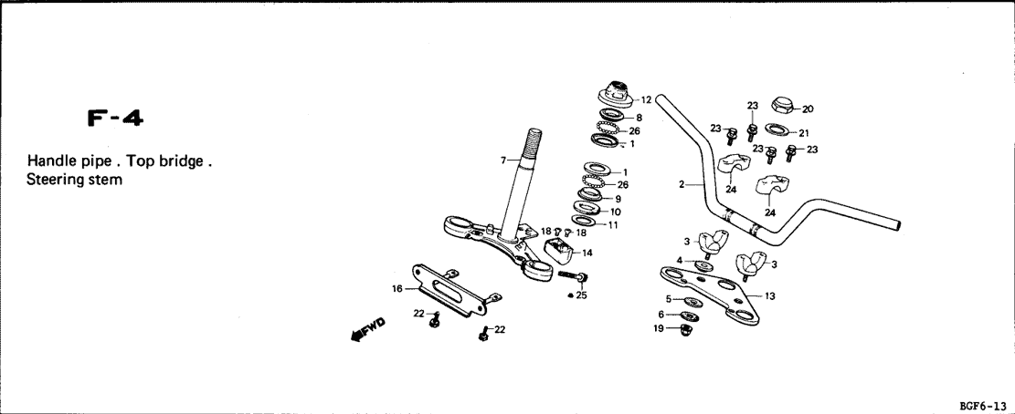Katalog Suku Cadang Honda WIN GF6
