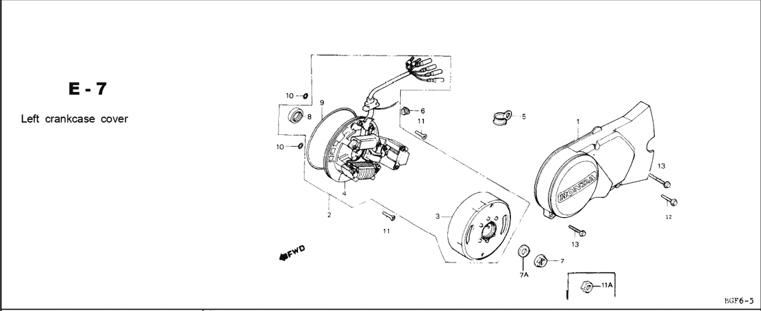 Katalog Suku Cadang Honda WIN GF6
