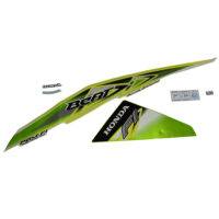 STRIPE GREEN WHITE L