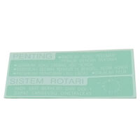 MARK DRIVE CAUTION(BLK)