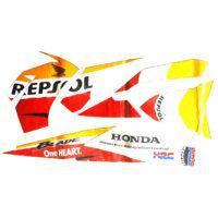 STRIPE ORANGE BLACK R