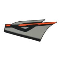 Stripe L FR Top Cover Type 2
