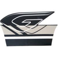 STRIPE,L FR TOP COVER TYPE 4