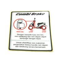 STICKER, COMBI BRAKE
