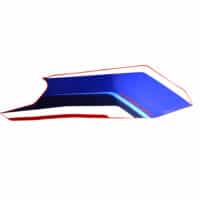 STRIPE, R. FUEL TANK COVER  *TYPE1*