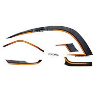 STRIPE SET, R BLACK SILVER