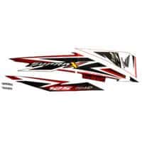 Stripe Red Black R