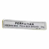 LABEL CARGO LIMIT