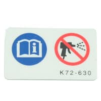 LABEL,AIR/C ELEMENT NOTICE