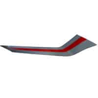 STRIPE, R BODY COVER TYPE 1